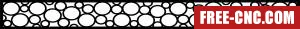 Pattern wall screen pattern door decorative screen - Free dxf for laser cutting and plasma