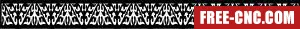 Wall screen door screen decorative screen - Free dxf files ready to cut Wall screen door screen decorative screen - Free dxf files ready to cut