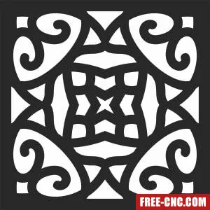 Screen wall door wall decorative screen decorative - Free dxf for laser cutting and plasma Screen wall door wall decorative screen decorative - Free dxf for laser cutting and plasma