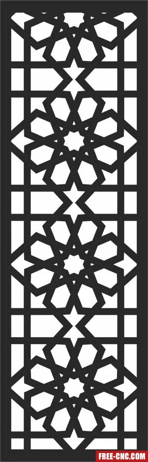 Wall pattern decorative door decorative - Free dxf download Wall pattern decorative door decorative - Free dxf download