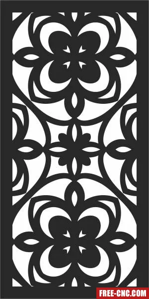 Screen pattern screen pattern door wall - Free dxf files ready to cut Screen pattern screen pattern door wall - Free dxf files ready to cut
