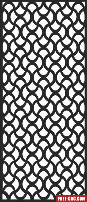 Wall pattern wall decorative pattern pattern - Download free dxf for cnc plasma cutting