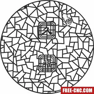 Door screen pattern door wall door - Download free dxf for cnc plasma cutting Door screen pattern door wall door - Download free dxf for cnc plasma cutting