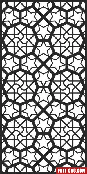 Decorative screen decorative - Free dxf files ready to cut Decorative screen decorative - Free dxf files ready to cut