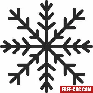 Ornament christmas snow decorative pattern - Free dxf download