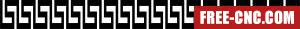 Screen wall door - Free dxf files ready to cut