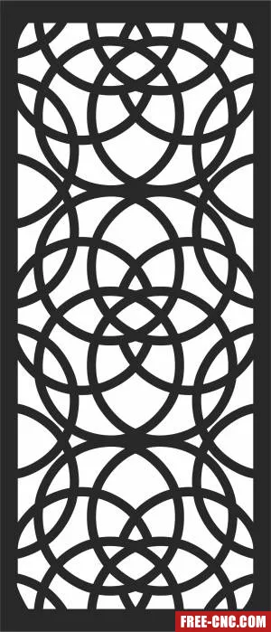 Door pattern screen pattern wall decorative door - Free dxf download Door pattern screen pattern wall decorative door - Free dxf download