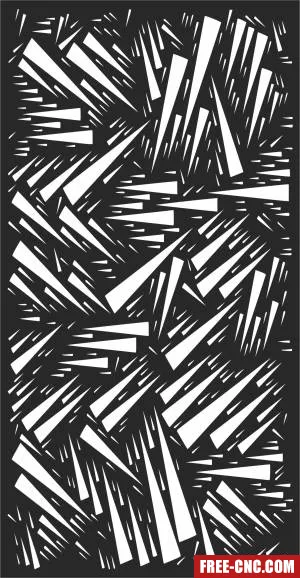 Wall door wall screen pattern decorative - Free dxf download