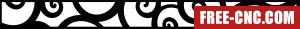 Pattern door pattern decorative door pattern - Download free dxf for cnc plasma cutting