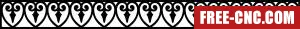 Pattern screen wall decorative pattern wall pattern - Free dxf download