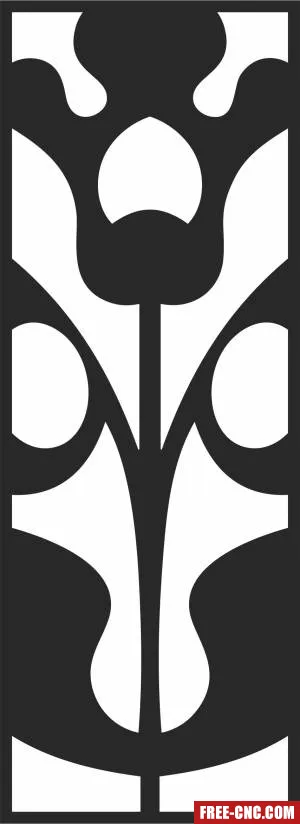 Door decorative screen - Download free dxf for cnc plasma cutting