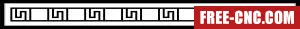 Door screen pattern decorative pattern - Download free dxf for cnc plasma cutting