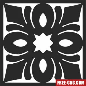 Wall screen wall screen decorative pattern - Free dxf download Wall screen wall screen decorative pattern - Free dxf download