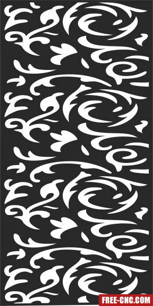 Decorative screen wall decorative pattern decorative - Download free dxf for cnc plasma cutting