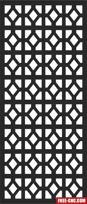 Door decorative wall pattern wall door - Free dxf files ready to cut Door decorative wall pattern wall door - Free dxf files ready to cut