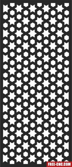 Decorative pattern door screen wall - Download free dxf for cnc plasma cutting Decorative pattern door screen wall - Download free dxf for cnc plasma cutting