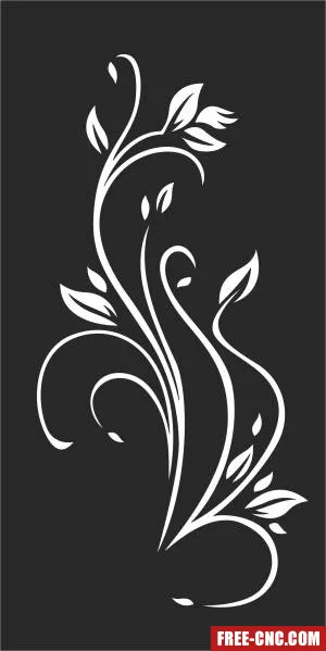 Decorative pattern wall decorative wall screen - Free dxf download