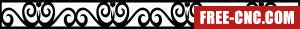 Door wall door pattern decorative screen pattern - Free dxf download