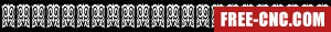 Pattern decorative screen pattern screen wall pattern - Free dxf download