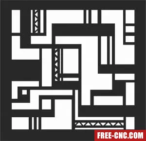 Door screen door screen door pattern - Free dxf for laser cutting and plasma