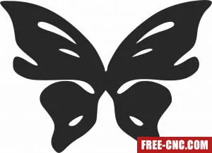 Butterfly arts - Download free dxf for cnc plasma cutting