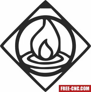 Wall art decor - Download free dxf for cnc plasma cutting