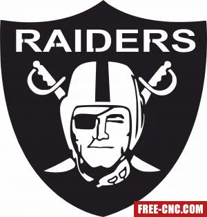 Las vegas raiders nfl american football - Download free dxf for cnc plasma cutting